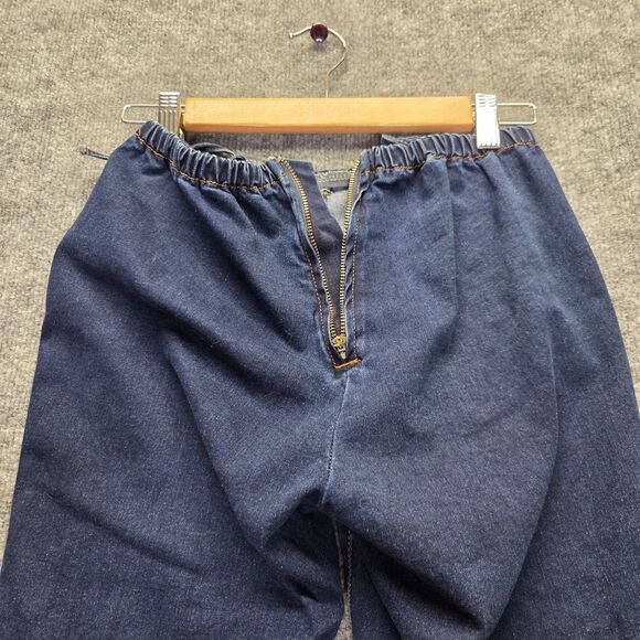 SheIn Jeans Womens Petite Medium Flare High Rise Stretch Rouched Denim Pants - Picture 4 of 9